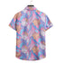 Spring And Summer Men's Beach Flower Hawaiian Shirt