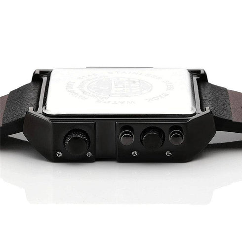 611 date 8145 countdown waterproof backlight luminous double display electronic watch - EsaModa