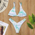 Women's triangle bikini