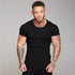 Men's Sports fitness short sleeve T-shirt