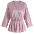 Spring And Summer Pullover Chiffon Top