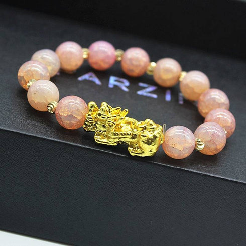 Gold-plated color-preserving brave bracelet