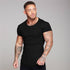 Men's Sports fitness short sleeve T-shirt