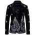 Blazer Embroidery Velvet men's jacket