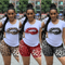 Women's Casual short sleeve Top & Pant