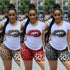 Women's Casual short sleeve Top & Pant