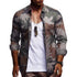 Men's camouflage long sleeve shirt