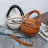 Basketball Shape Handbag Chain Shoulder