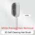 Hair Brush One-key Cleaning Hair Loss Airbag Massage Scalp Comb Anti-Static