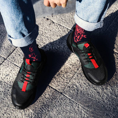 Men'S Running Shoes Couple Casual Shoes Mesh Sneakers