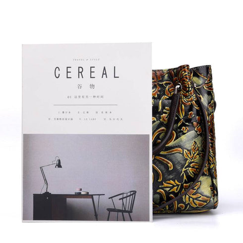 Trendy Women's Handbag Three-dimensional Embossed