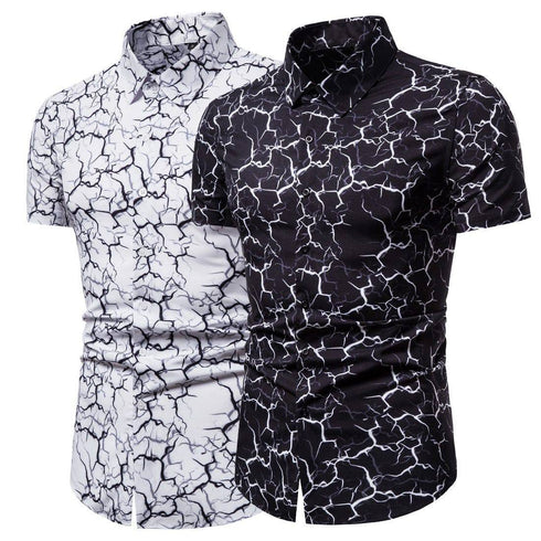 Men's Short-sleeved Shirt Printing EsaModa®