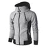 Men's Jacket High-Necked Hooded