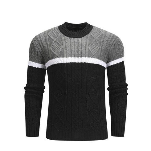 Men's Casual Knitted Soft Cotton Sweaters
