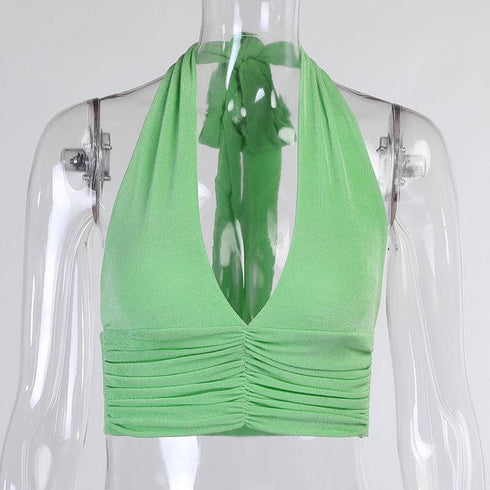 New Sexy Trendy Tight-fitting Umbilical Small Sling Women
