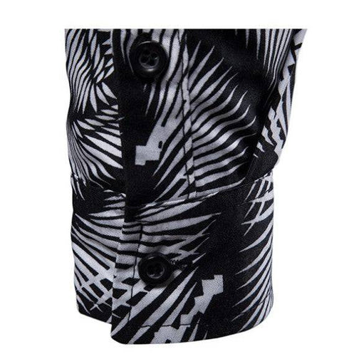 Men's Long Sleeve Shirt Color Slim