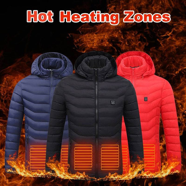 Heated Jacket Coat USB Electric