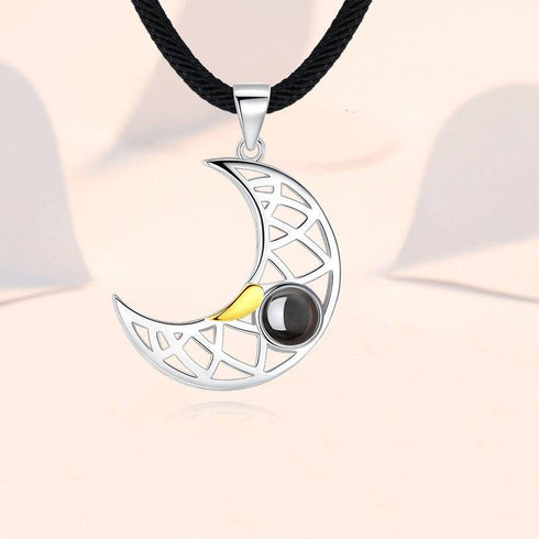 Sun Moon Simple Pendant Clavicle Chain