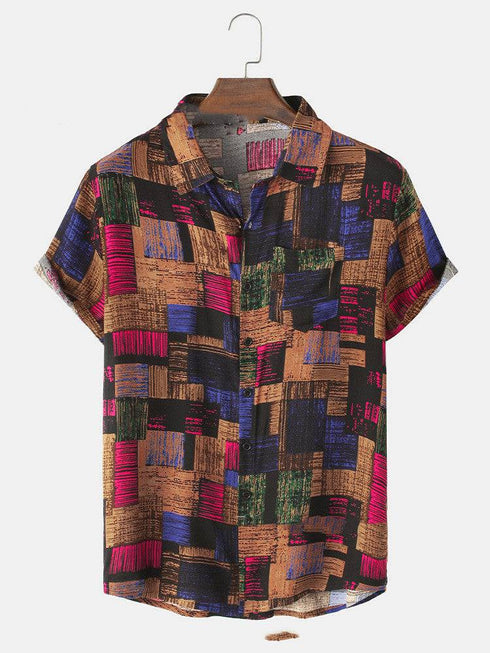 Men's Summer Cotton Shirt
