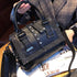 Soft Leather Handbag Large-capacity Cowhide Hot Rhinestone