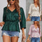Spring And Summer Pullover Chiffon Top