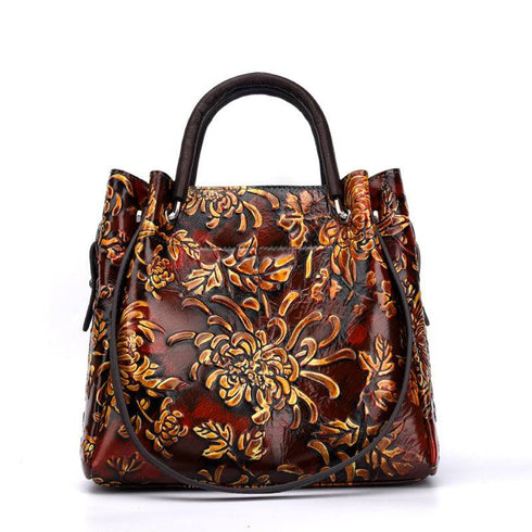 Trendy Women's Handbag Three-dimensional Embossed