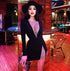 Sexy Net Diamond Ladies Party Long-sleeved Bandage Slim Dress