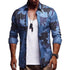 Men's camouflage long sleeve shirt