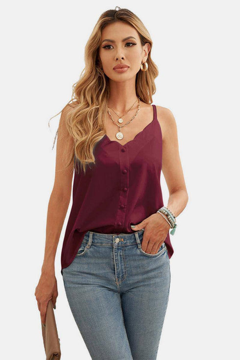 Button down CamisoleTop - EsaModa