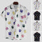 Mens's Slim Shirts Printed