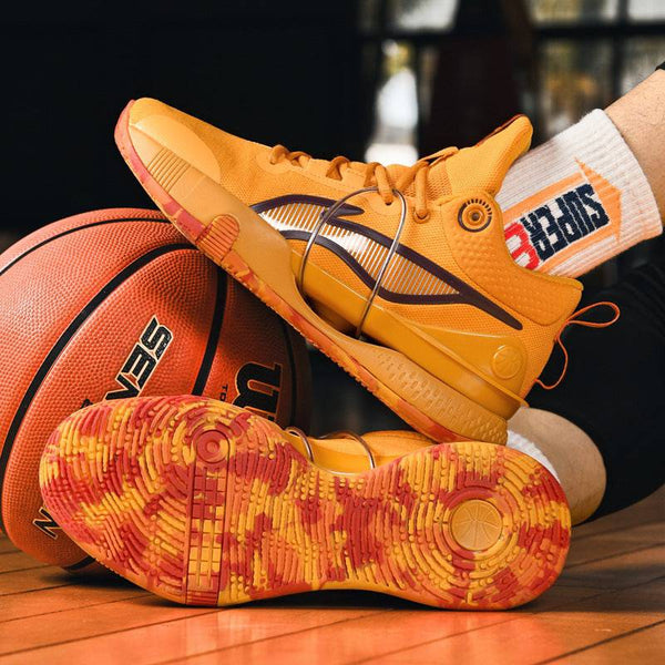 Solid Basketball Shoes Men's And Women's Couple Casual