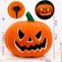 Hollow Plug-in Pumpkin Piles Placed Outdoors In The Park