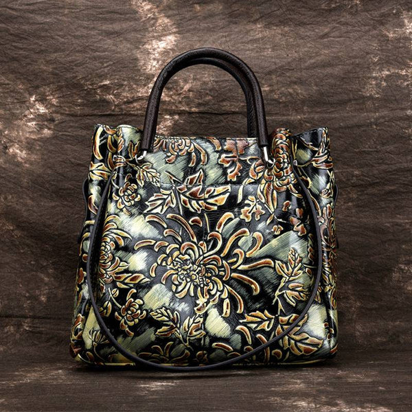 Trendy Women's Handbag Three-dimensional Embossed