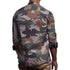 Men's camouflage long sleeve shirt
