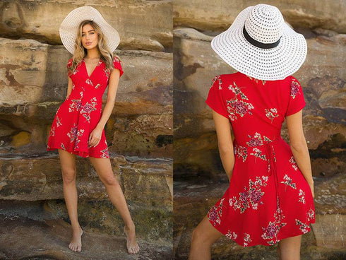 Women's printed dress