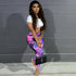 Fashion Casual Printed Skinny Women Pants Pencil Leggings
