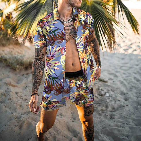 Men's 3D Printed Trendy Digital Shirt