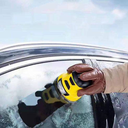 Auto Window Snow Shovel Windshield Defrosting Snow Remover Deicer Cone Tool