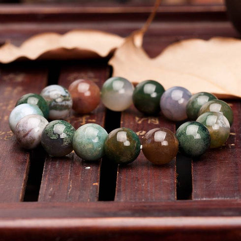 Natural Indian Agate Bracelet
