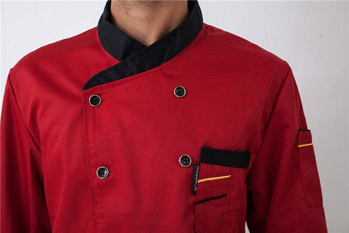 Long Sleeve Hotel Dirty Resistant Chef Suit