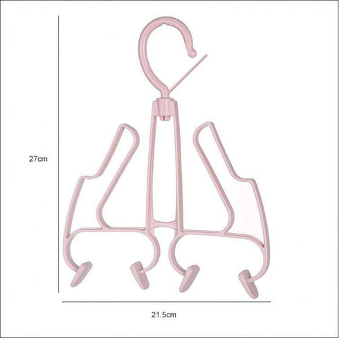 Plastic Balcony Multipurpose Shoe Hanging Rack