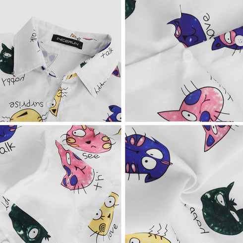 Mens's Slim Shirts Printed