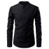 Men's Shirts Korean Men Slim Long Sleeve Dress Shirt