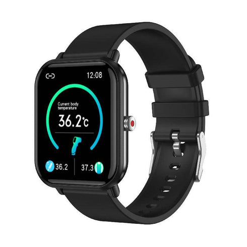 Applicable To Android Smart Watch Huaqiang Blood Pressure Measurement Heart Rate Blood Oxygen Exercise Bracelet Watch - EsaModa