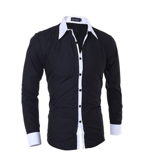 Men Casual Slim Fit Shirt EsaModa®