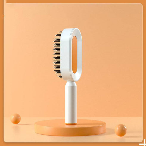 Hair Brush One-key Cleaning Hair Loss Airbag Massage Scalp Comb Anti-Static