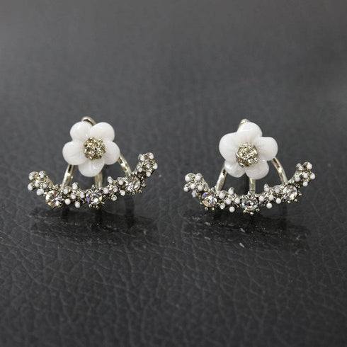 Fashion Small Daisy Flower Chrysanthemum Earrings