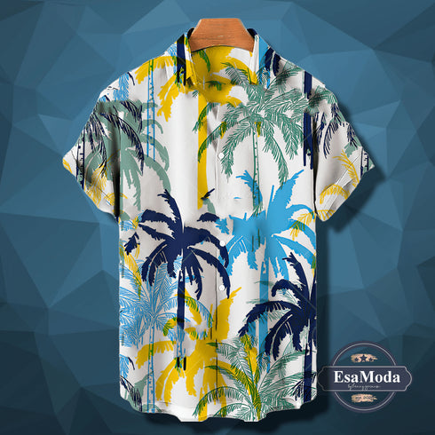 Lightweight Short Sleeve Hawaiian Shirt