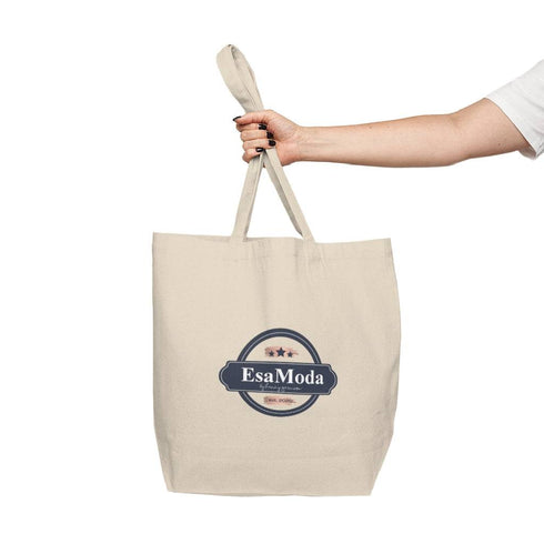 Canvas Shopping Tote