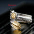 Vintage Thai Silver Male Indian Feather Arrow Ring